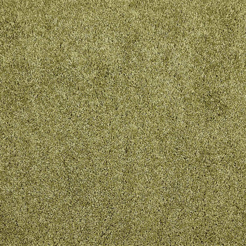 Olive green shaggy washable rug with dense plush texture perfect for cozy living spaces and easy cleaning