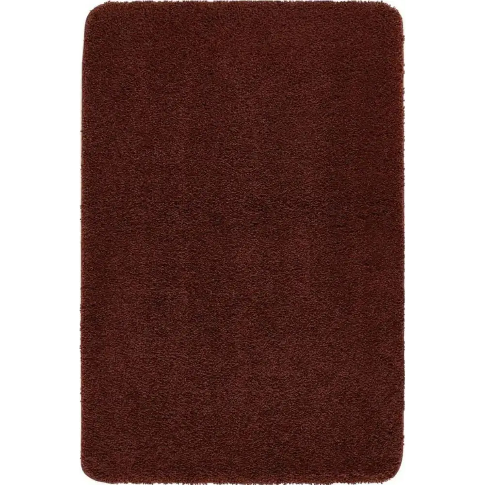 Washable Ox Red Shaggy Rug - 60X100 cm - Rugs