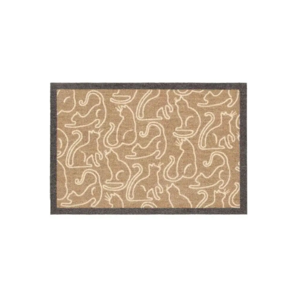Washable Pet Mat - 50x75 cm - Cats - Doormat