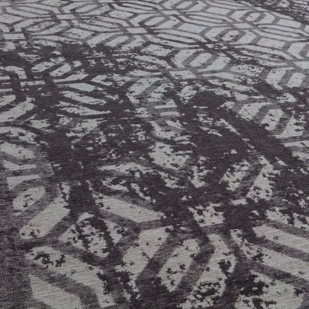 Washable Rug Carina Black | 6930B - Rugs