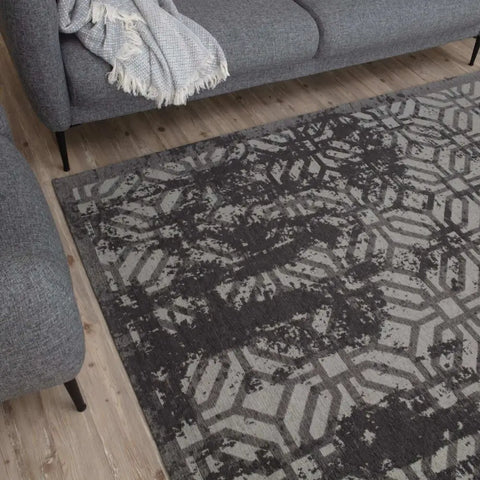 Washable Rug Carina Black | 6930B - Rugs