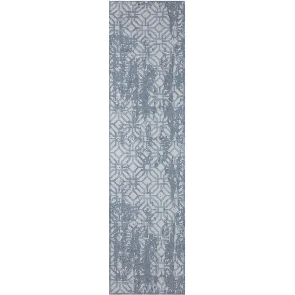 Washable Rug Carina Blue | 6931B - 80X300 cm - Rugs