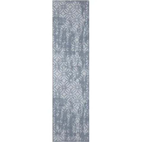 Washable Rug Carina Blue | 6931B - 80X300 cm - Rugs