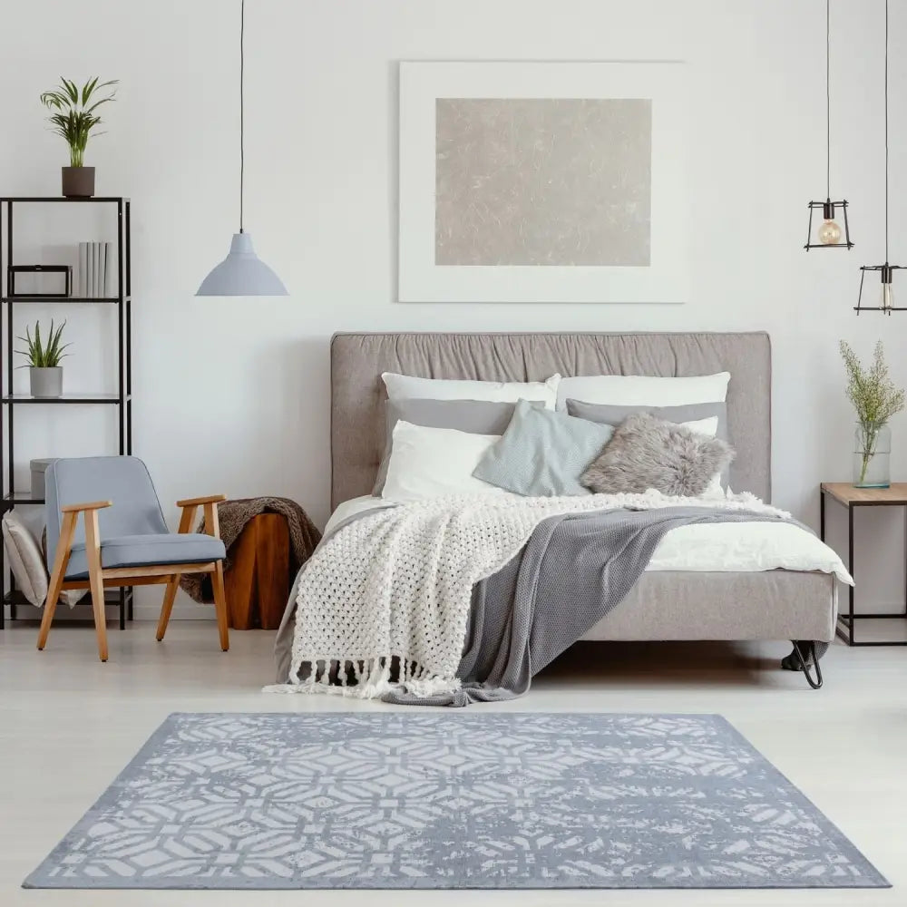 Washable Rug Carina Blue | 6931B - Rugs