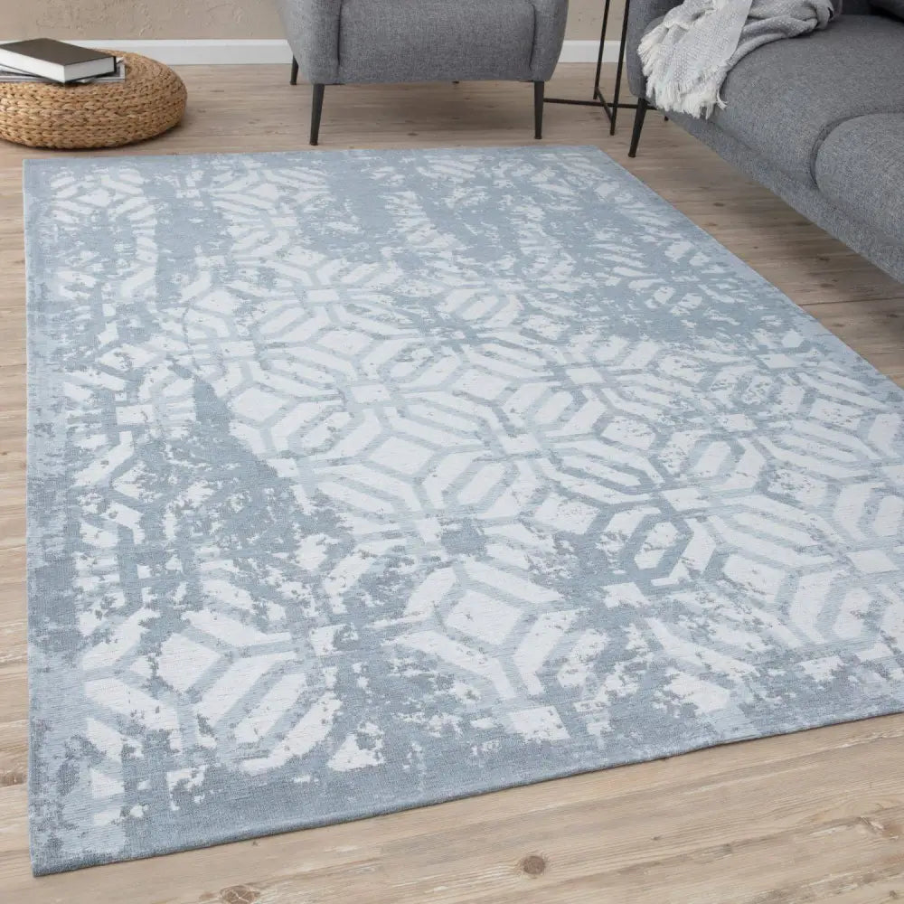 Washable Rug Carina Blue | 6931B - Rugs