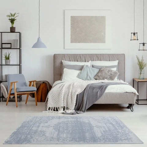 Washable Rug Carina Blue | 6945 - Rugs