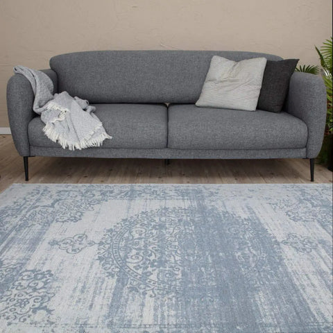 Washable Rug Carina Blue | 6945 - Rugs