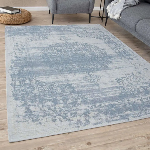 Washable Rug Carina Blue | 6945 - Rugs
