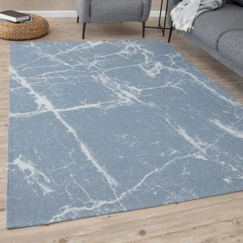 Washable Rug Carina Blue | 6955 - Rugs