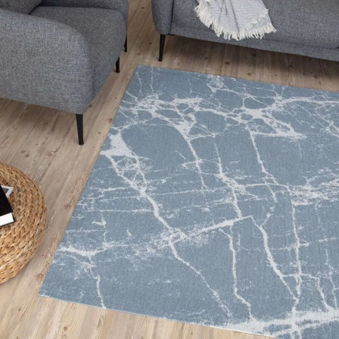 Washable Rug Carina Blue | 6955 - Rugs