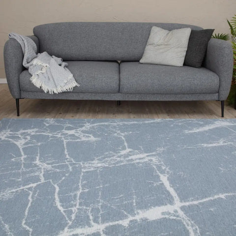 Washable Rug Carina Blue | 6955 - Rugs