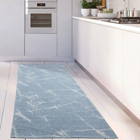 Washable Rug Carina Blue | 6955 - Rugs