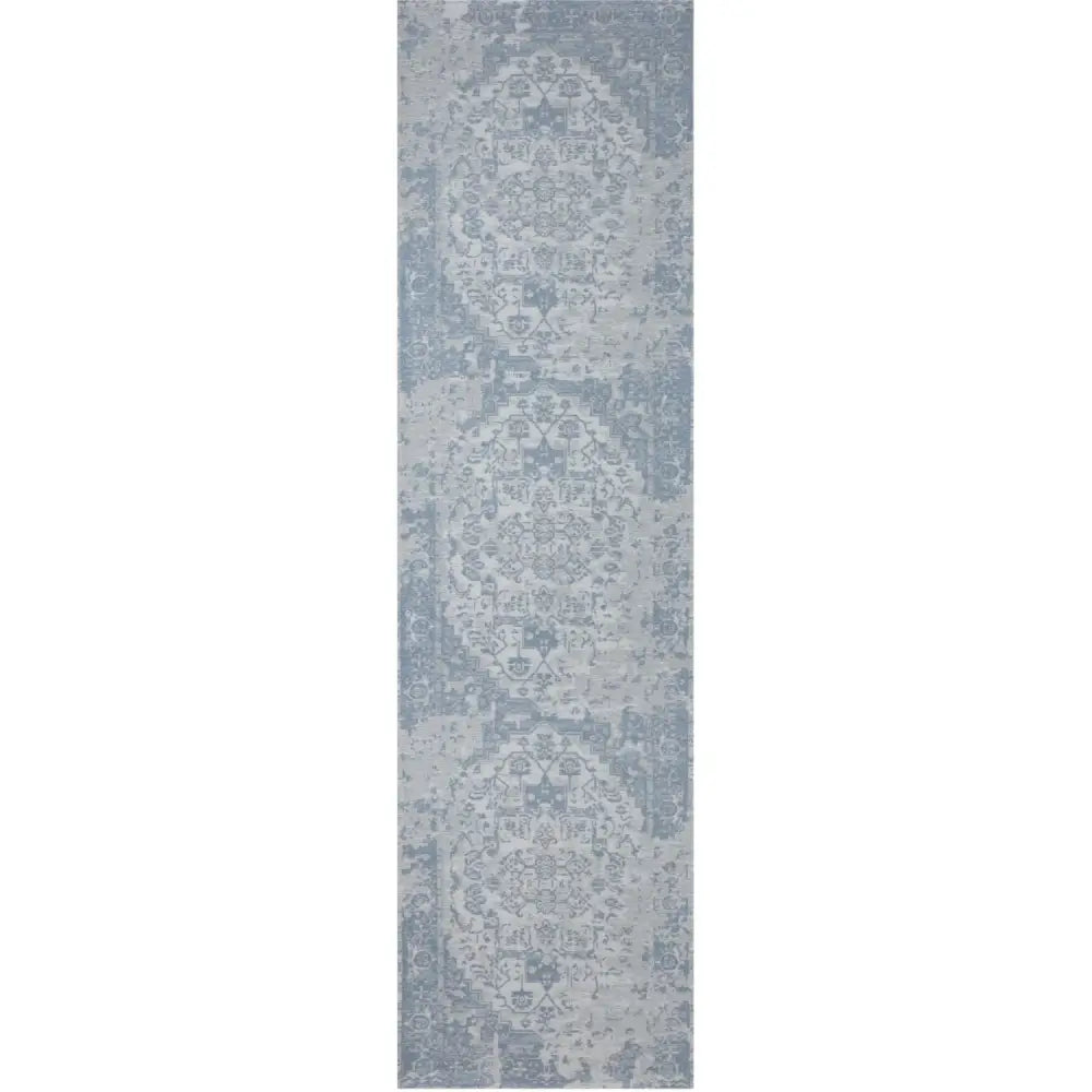 Washable Rug Carina Blue | 6960 - 80X300 cm - Rugs