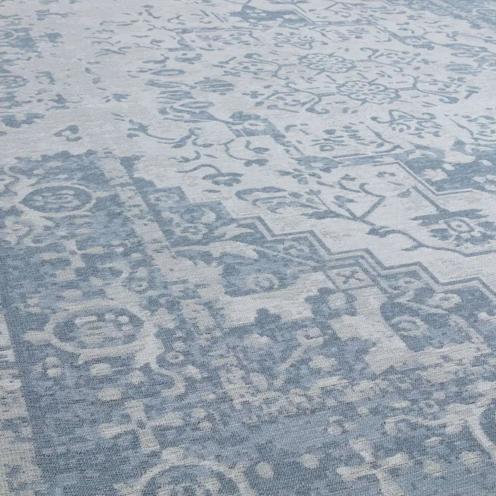 Washable Rug Carina Blue | 6960 - Rugs