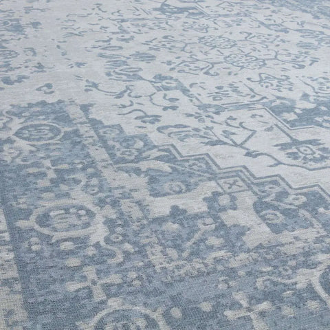 Washable Rug Carina Blue | 6960 - Rugs