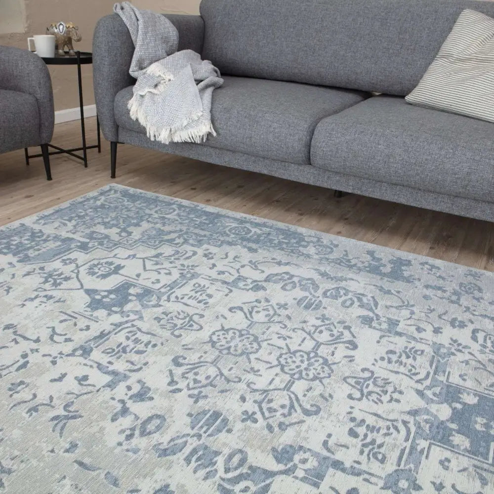 Washable Rug Carina Blue | 6960 - Rugs
