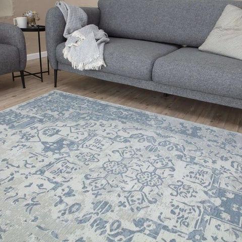 Washable Rug Carina Blue | 6960 - Rugs