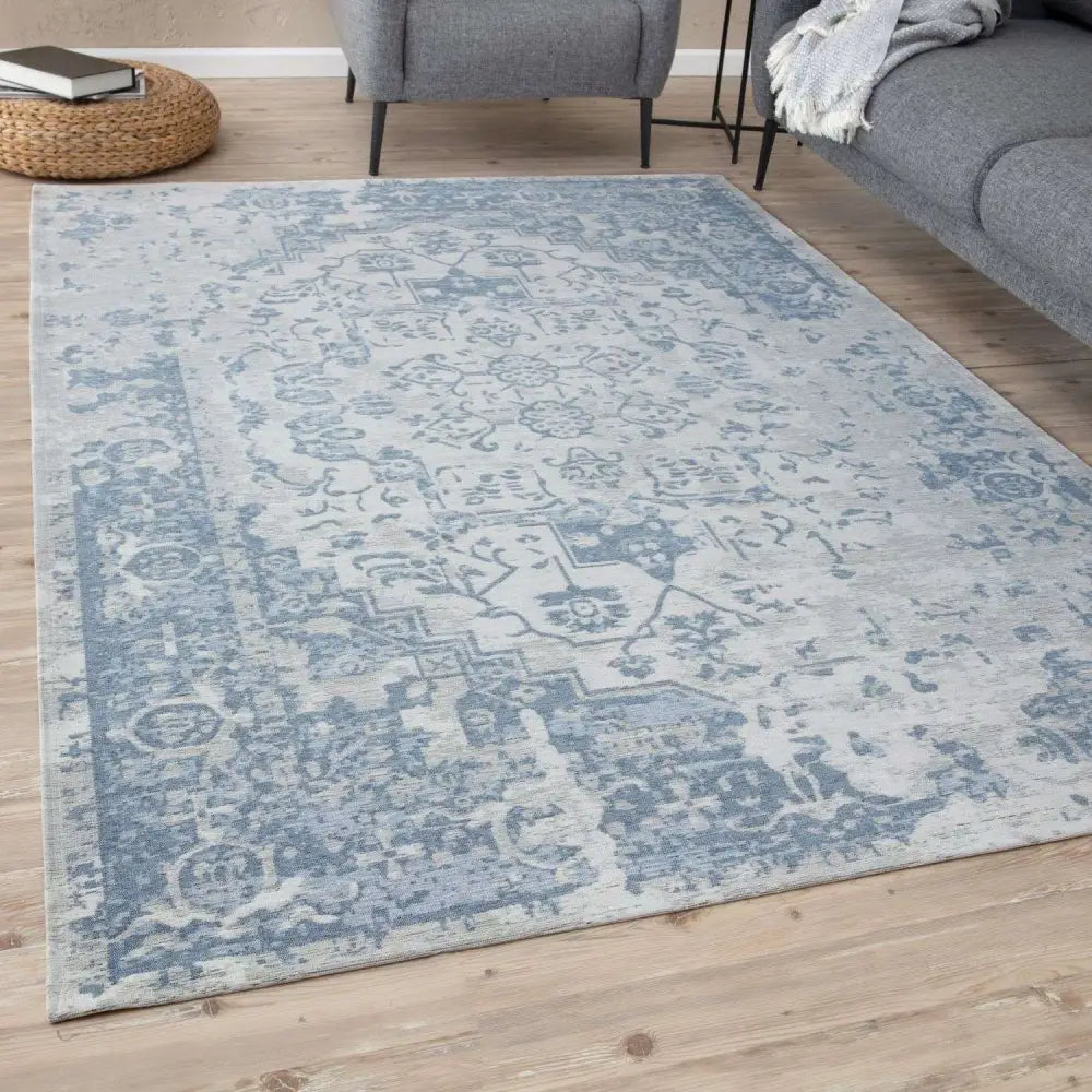 Washable Rug Carina Blue | 6960 - Rugs