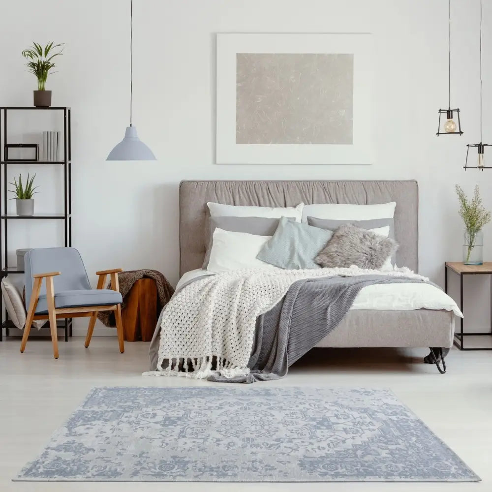 Washable Rug Carina Blue | 6960 - Rugs