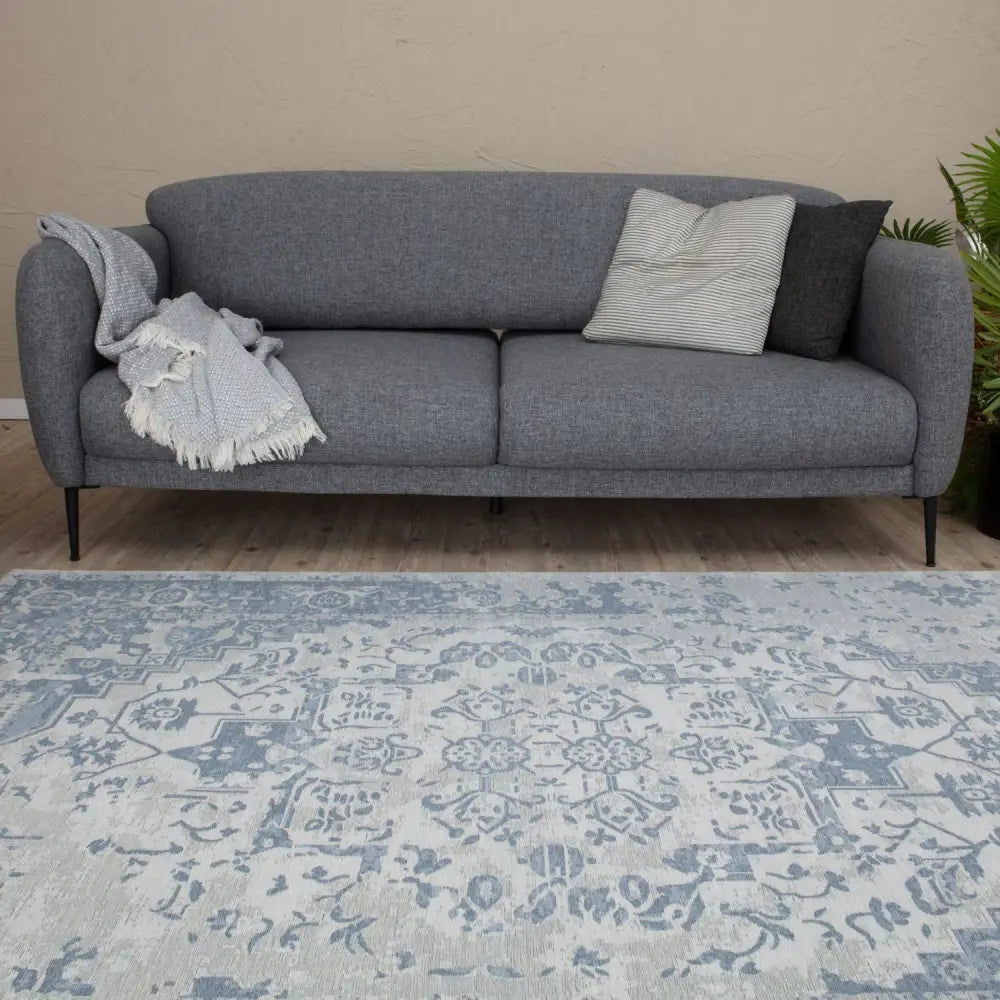 Washable Rug Carina Blue | 6960 - Rugs
