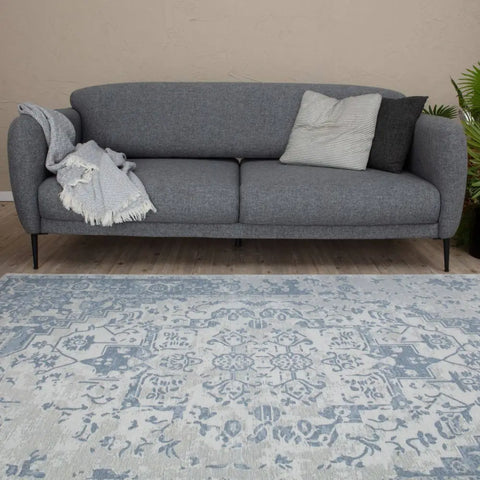 Washable Rug Carina Blue | 6960 - Rugs