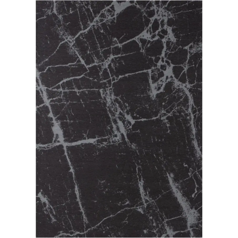 Washable Rug Carina Dark Grey | 6952D - Rugs