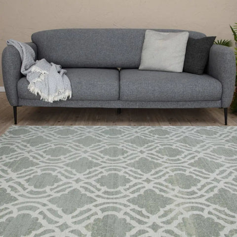 Washable Rug Carina Green | 6900G - Rugs