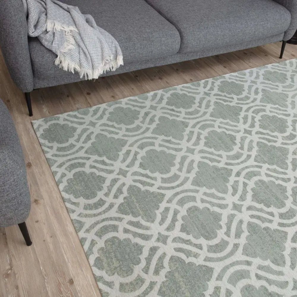 Washable Rug Carina Green | 6900G - Rugs