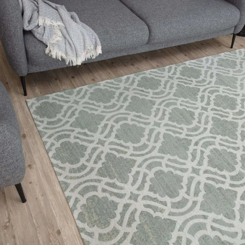 Washable Rug Carina Green | 6900G - Rugs