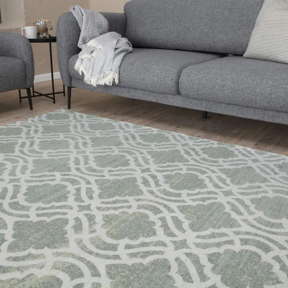 Washable Rug Carina Green | 6900G - Rugs