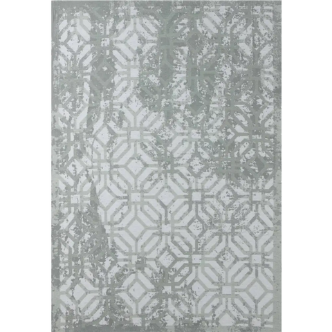 Washable Rug Carina Green | 6934 - 80X150 cm - Rugs