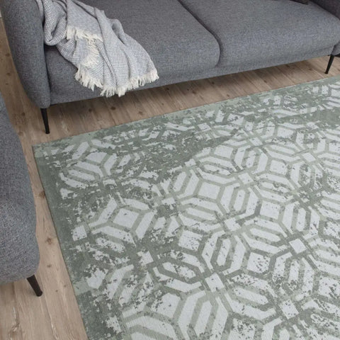 Washable Rug Carina Green | 6934 - Rugs