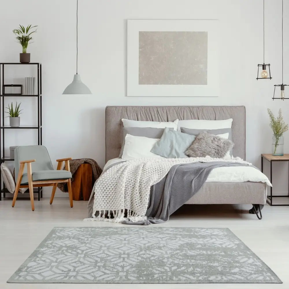 Washable Rug Carina Green | 6934 - Rugs