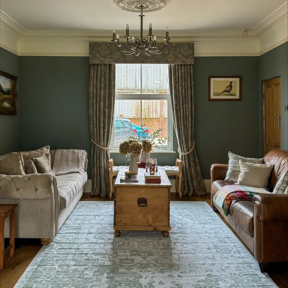 Washable Rug Carina Green | 6961 - Rugs