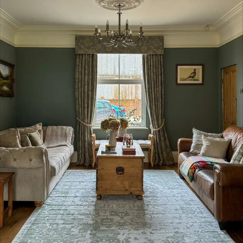 Washable Rug Carina Green | 6961 - Rugs