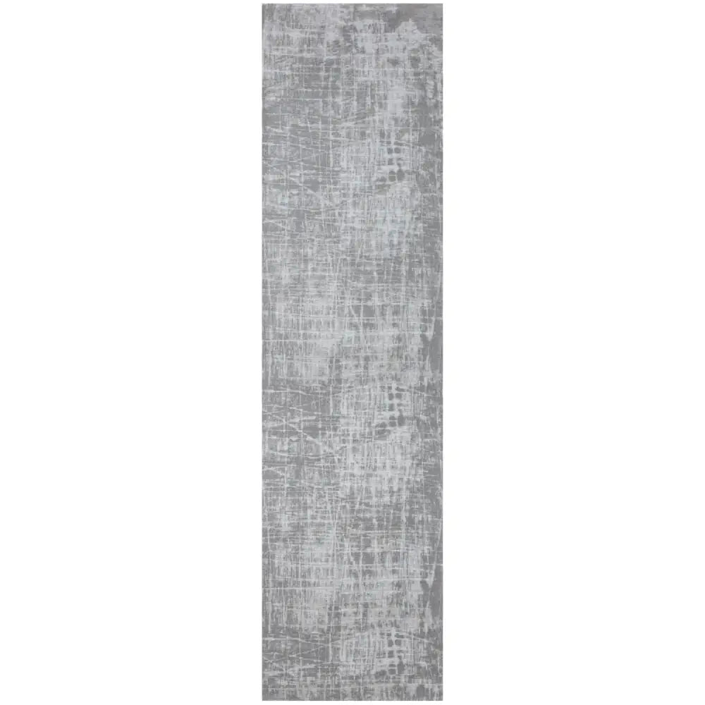 Washable Rug Carina Grey | 6921G - 80X300 cm - Rugs