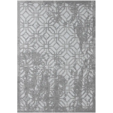 Washable Rug Carina Grey | 6932 - 80X150 cm - Rugs