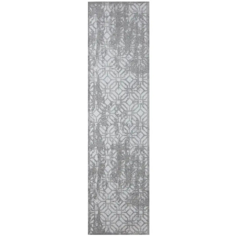 Washable Rug Carina Grey | 6932 - 80X300 cm - Rugs