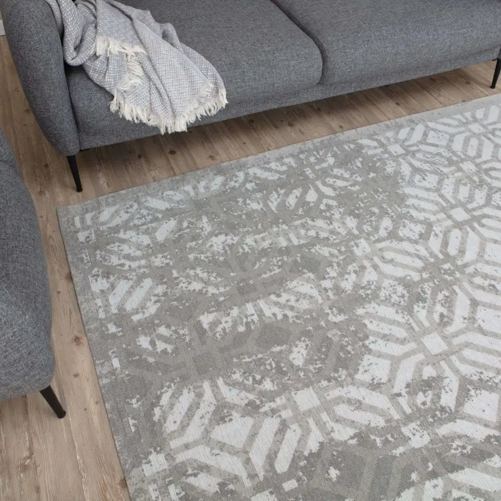 Washable Rug Carina Grey | 6932 - Rugs