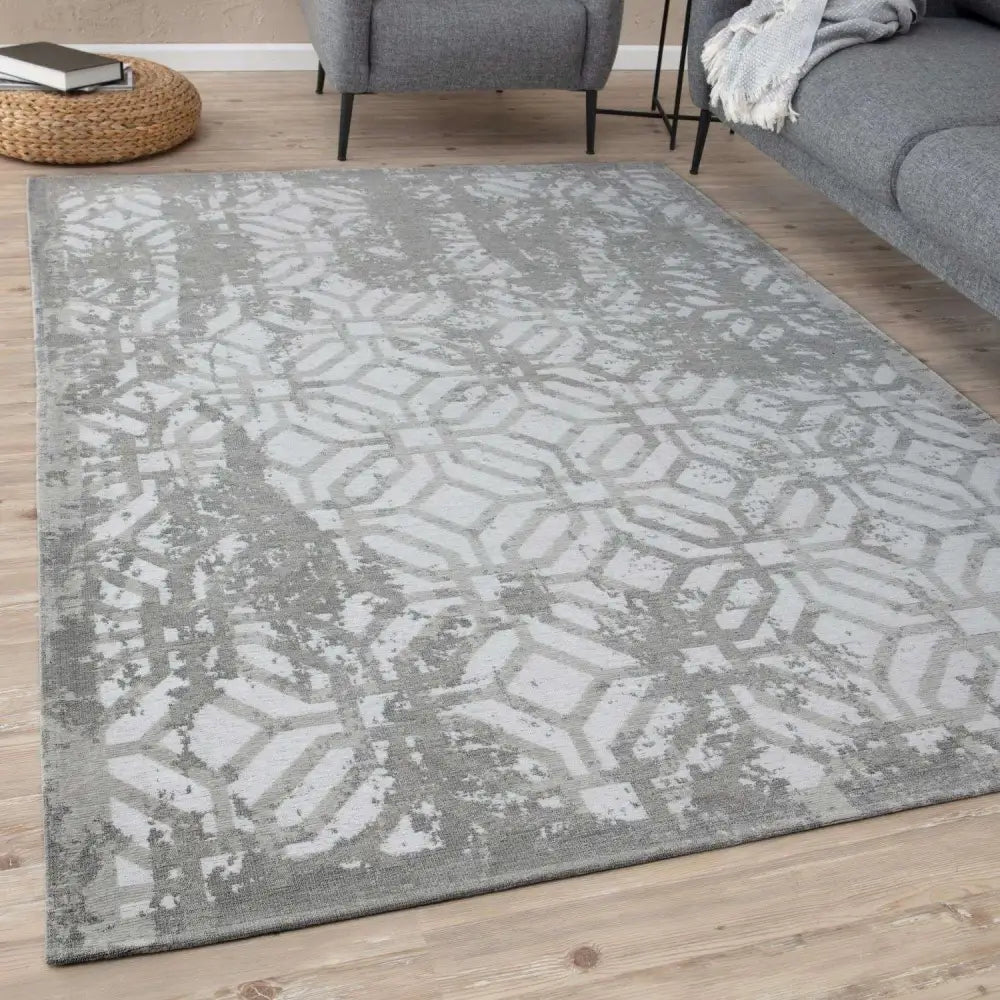 Washable Rug Carina Grey | 6932 - Rugs