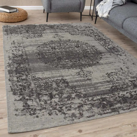 Washable Rug Carina Grey | 6942 - Rugs