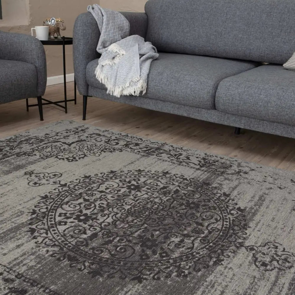 Washable Rug Carina Grey | 6942 - Rugs