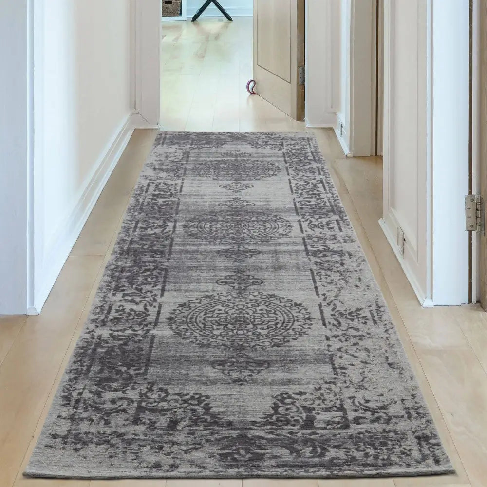 Washable Rug Carina Grey | 6942 - Rugs