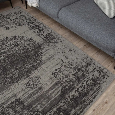 Washable Rug Carina Grey | 6942 - Rugs