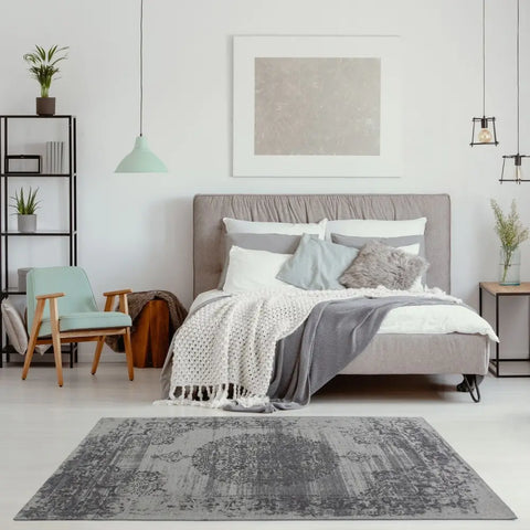 Washable Rug Carina Grey | 6942 - Rugs