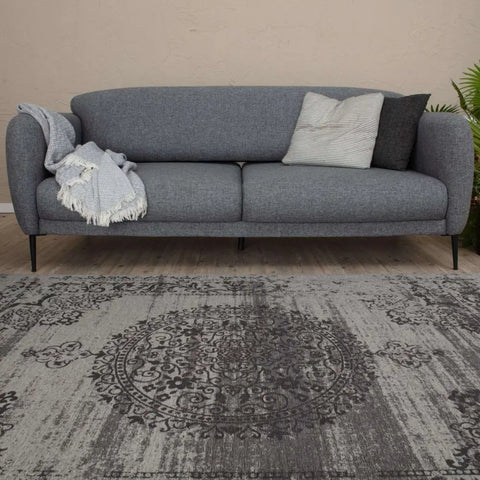 Washable Rug Carina Grey | 6942 - Rugs
