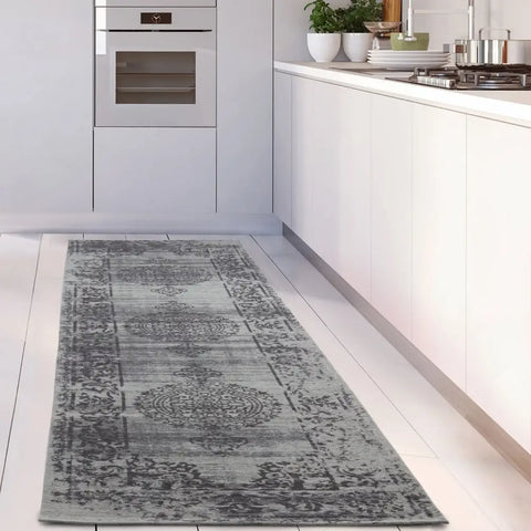Washable Rug Carina Grey | 6942 - Rugs