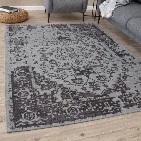 Washable Rug Carina Grey | 6963 - Rugs