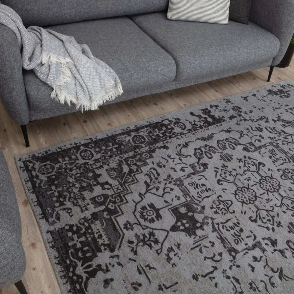 Washable Rug Carina Grey | 6963 - Rugs