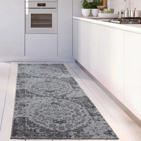 Washable Rug Carina Grey | 6963 - Rugs